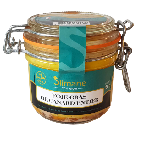 Foie gras de canard entier 180 g