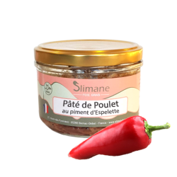Pâté de poulet au piment d'Espelette