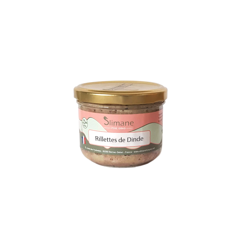 Rillettes de  dinde  180g