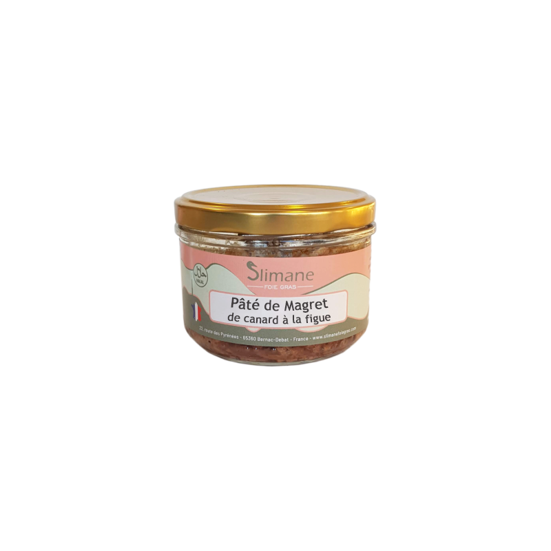 Pâté au magret de canard à la figue 180g
