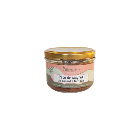 Pâté de magret de canard à la figue halal - 180 g