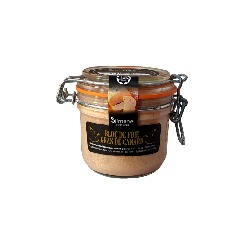 Bloc de foie gras 180 g - halal