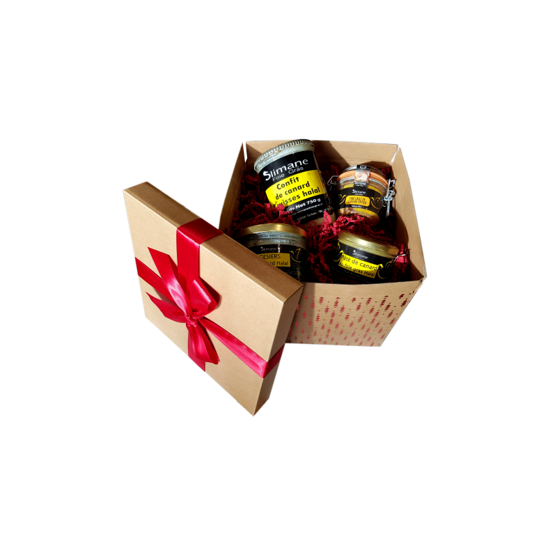 Box Rouge 4 produits Halal