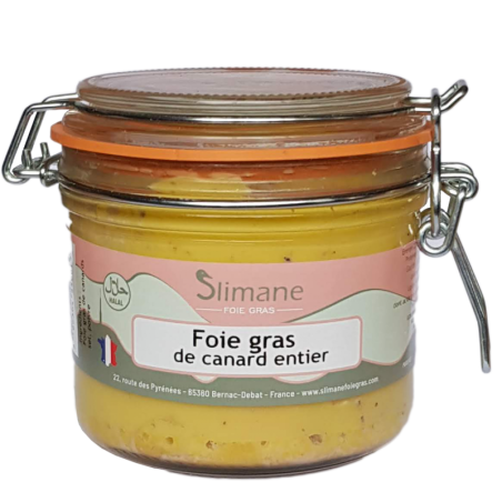 Foie gras de canard entier halal 450 g