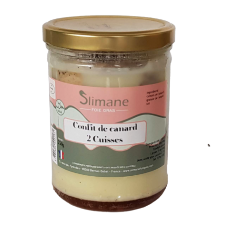 2 Cuisses de Canard Confites Halal - 750 g