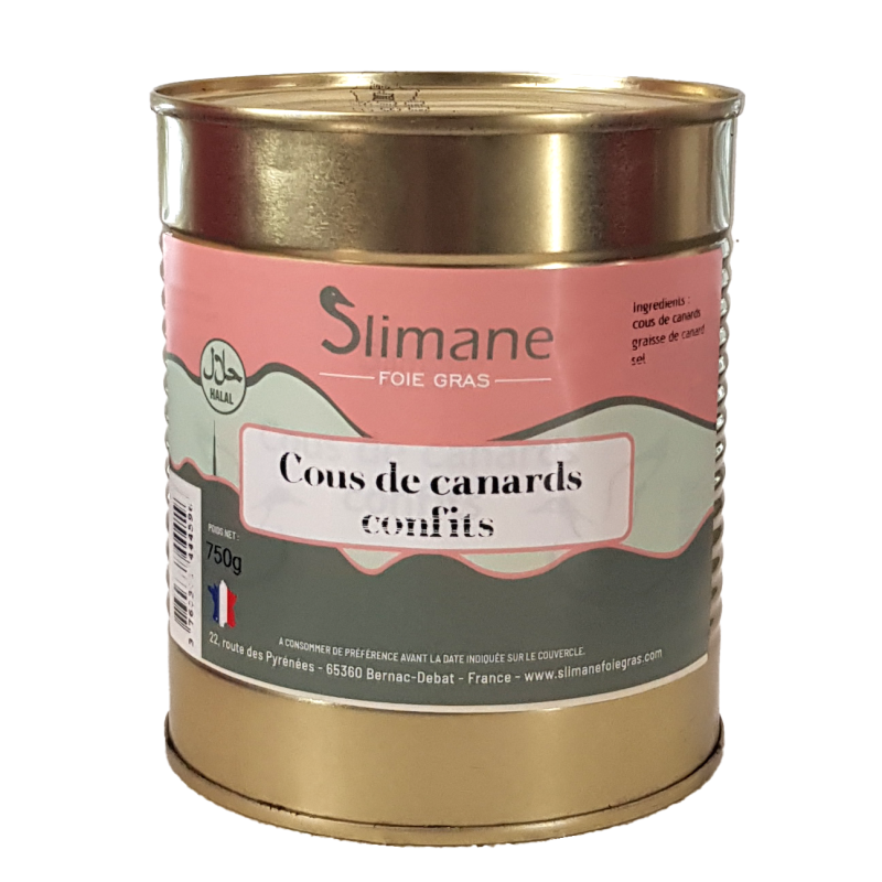 Cous de Canards Confits Halal - 750g