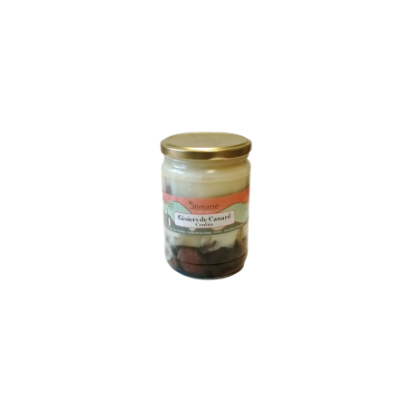 Gésiers  de canard confit 520g - halal