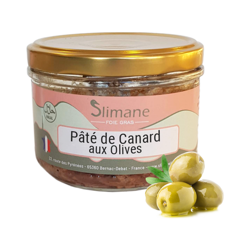 Pâté de Canard aux Olives Halal - 180g