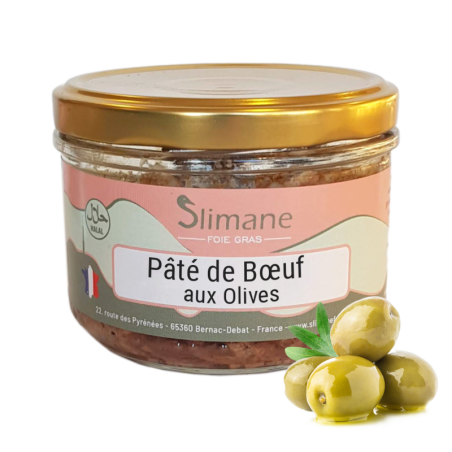 Pâté de Bœuf aux olives 180g halal