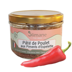 Pâté de poulet  au piment...